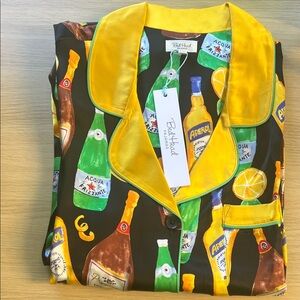 BedHead Pajama Set - Aperol Spritz Print